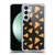 PLdesign Food Patterns Cool Fun Pizza Slices Black Soft Gel Case for Samsung Galaxy S23 FE 5G