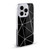 PLdesign Geometric Patterns Black Triangles White Lines Soft Gel Case for Apple iPhone 12 / iPhone 12 Pro & MagSafe