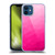 PLdesign Geometric Patterns Hot Pink Gradient Mesh Soft Gel Case for Apple iPhone 12 / iPhone 12 Pro