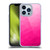 PLdesign Geometric Patterns Hot Pink Gradient Mesh Soft Gel Case for Apple iPhone 13 Pro
