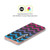 PLdesign Geometric Patterns Blue Pink Ombre Vintage Soft Gel Case for Xiaomi Redmi Note 8T