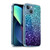 PLdesign Glitter Sparkles Aqua Blue Soft Gel Case for Apple iPhone 13 Mini & MagSafe