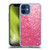 PLdesign Sparkle Prints Rose Pink Soft Gel Case for Apple iPhone 12 Mini
