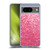 PLdesign Sparkle Prints Rose Pink Soft Gel Case for Google Pixel 8