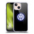 Fc Internazionale Milano Badge Logo On Black Soft Gel Case for Apple iPhone 13 Mini