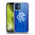 Rangers FC 2024/25 Kit Home Soft Gel Case for Apple iPhone 12 Mini