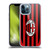AC Milan 2024/25 Crest Kit Home Soft Gel Case for Apple iPhone 12 Pro Max & MagSafe