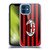 AC Milan 2024/25 Crest Kit Home Soft Gel Case for Apple iPhone 12 / iPhone 12 Pro