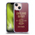 England Rugby Union 150th Anniversary Red Soft Gel Case for Apple iPhone 13 Mini