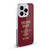 England Rugby Union 150th Anniversary Red Soft Gel Case for Apple iPhone 13 Mini
