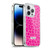 P.D. Moreno Patterns Pink Leopard Soft Gel Case for Apple iPhone 13 Pro & MagSafe