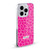 P.D. Moreno Patterns Pink Leopard Soft Gel Case for Apple iPhone 14