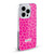 P.D. Moreno Patterns Pink Leopard Soft Gel Case for Apple iPhone 15