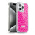 P.D. Moreno Patterns Pink Leopard Soft Gel Case for Apple iPhone 15 Pro & MagSafe