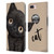 Animal Club International Faces Black Cat Leather Book Wallet Case Cover For Apple iPhone 7 Plus / iPhone 8 Plus