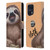 Animal Club International Faces Sloth Leather Book Wallet Case Cover For OPPO Find X5