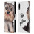 Animal Club International Faces Yorkie Leather Book Wallet Case Cover For Samsung Galaxy A02/M02 (2021)