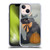 Ash Evans Black Cats 2 Halloween Pumpkin Soft Gel Case for Apple iPhone 13 Mini