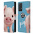Animal Club International Faces Pig Leather Book Wallet Case Cover For Samsung Galaxy A53 5G (2022)