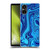 Suzan Lind Marble Blue Soft Gel Case for Sony Xperia 5 V 5G