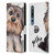 Animal Club International Faces Yorkie Leather Book Wallet Case Cover For Xiaomi Mi 10 5G / Mi 10 Pro 5G