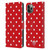 Animal Club International Patterns Polka Dots Red Leather Book Wallet Case Cover For Apple iPhone 11 Pro Max