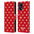 Animal Club International Patterns Polka Dots Red Leather Book Wallet Case Cover For OPPO Find X5