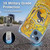 Harry Potter Deathly Hallows XIII Hufflepuff Pattern Soft Gel Case for Apple iPhone 13 Mini & MagSafe