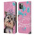 Animal Club International Royal Faces Yorkie Leather Book Wallet Case Cover For Apple iPhone 11 Pro Max