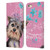 Animal Club International Royal Faces Yorkie Leather Book Wallet Case Cover For Apple iPhone 6 Plus / iPhone 6s Plus