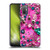 Haroulita Fancy Pattern Gemstones Hot Pink Soft Gel Case for HTC Desire 21 Pro 5G