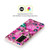 Haroulita Fancy Pattern Gemstones Hot Pink Soft Gel Case for Huawei P Smart (2021)