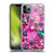 Haroulita Fancy Pattern Gemstones Hot Pink Soft Gel Case for Apple iPhone 11 Pro Max
