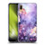 Haroulita Leaves And Flowers Fairy Dust Purple Soft Gel Case for Huawei Y6 Pro (2019)