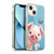 Animal Club International Faces Pig Soft Gel Case for Apple iPhone 13