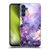 Haroulita Leaves And Flowers Fairy Dust Purple Soft Gel Case for Samsung Galaxy A15
