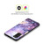 Haroulita Leaves And Flowers Fairy Dust Purple Soft Gel Case for Samsung Galaxy M30s (2019)/M21 (2020)