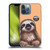 Animal Club International Faces Sloth Soft Gel Case for Apple iPhone 13 Pro Max & MagSafe