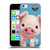 Animal Club International Faces Pig Soft Gel Case for Apple iPhone 5c