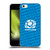Scotland Rugby Graphics Logo Blue Soft Gel Case for Apple iPhone 5c