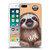 Animal Club International Faces Sloth Soft Gel Case for Apple iPhone 7 Plus / iPhone 8 Plus