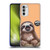 Animal Club International Faces Sloth Soft Gel Case for Motorola Moto G52