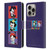 Animaniacs Graphics Tiles Leather Book Wallet Case Cover For Apple iPhone 16 Pro
