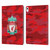 Liverpool Football Club Camou Home Colourways Crest Leather Book Wallet Case Cover For Apple iPad Air 13 2024