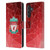 Liverpool Football Club Crest & Liverbird 2 Geometric Leather Book Wallet Case Cover For Samsung Galaxy M55 5G