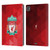 Liverpool Football Club Crest 1 Red Geometric 1 Leather Book Wallet Case Cover For Apple iPad Pro 11 M4 2024