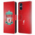 Liverpool Football Club Crest 2 Red Pixel 1 Leather Book Wallet Case Cover For Sony Xperia 5 V 5G