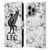 Liverpool Football Club Marble Black Liver Bird Leather Book Wallet Case Cover For Apple iPhone 16 Pro