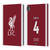 Liverpool Football Club 2023/24 Players Home Kit Virgil van Dijk Leather Book Wallet Case Cover For Apple iPad Pro 11 M4 2024