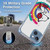 Peanuts Snoopy Boardwalk Airbrush Colourful Skating Soft Gel Case for Apple iPhone 13 Mini & MagSafe